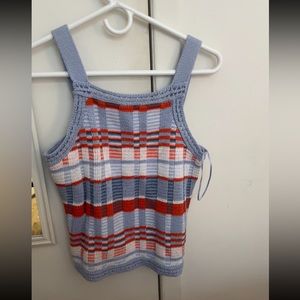 Banana republic tank multi color barely used!